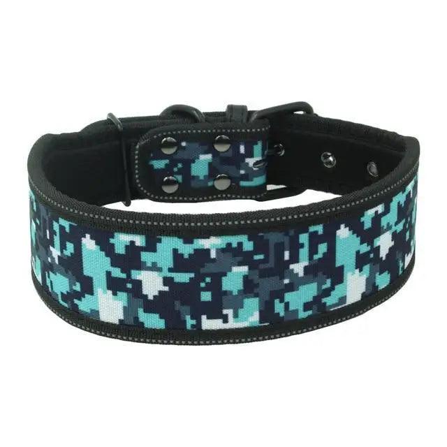Reflective Adjustable Dog Collar with Buckle for Small Large Dogs