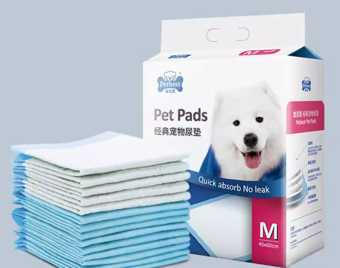Thickened Absorbent Urine Pads for Puppies and Pets