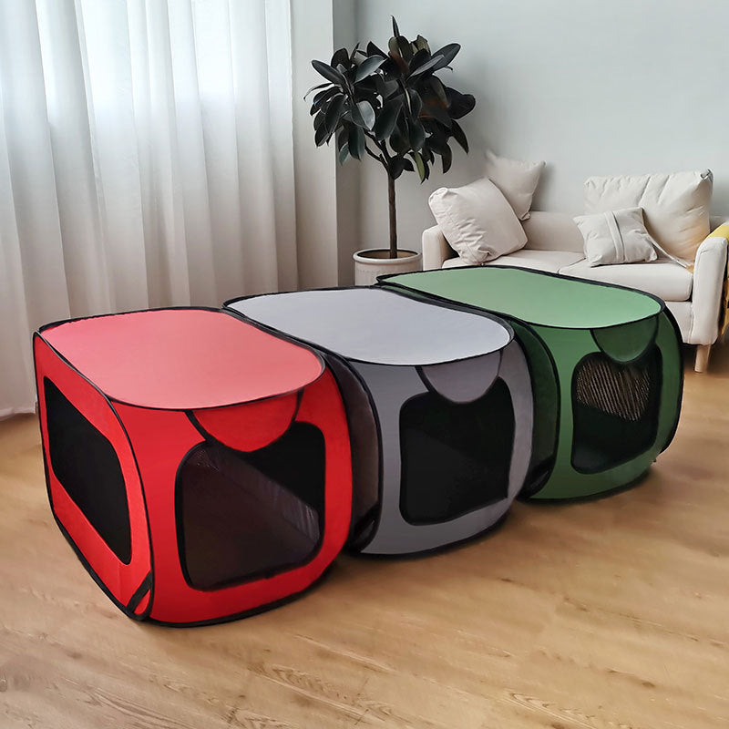 Small And Medium-sized Dog Portable Car Cage