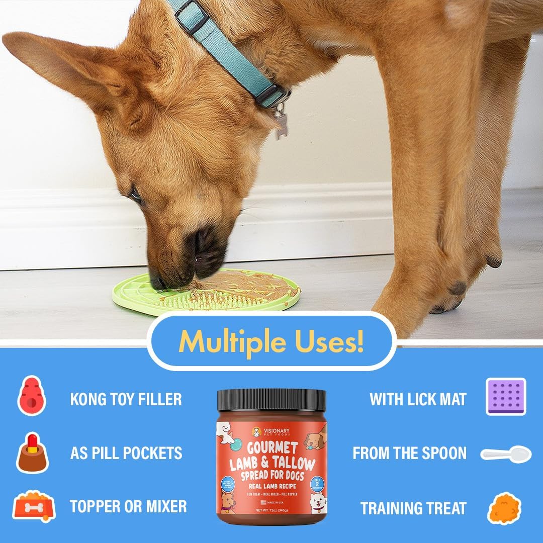 Lamb & Beef Tallow Dog Meat Spread – High-Protein, Low-Carb Keto Treat