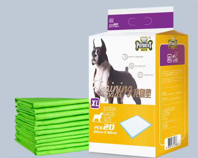 Thickened Absorbent Urine Pads for Puppies and Pets