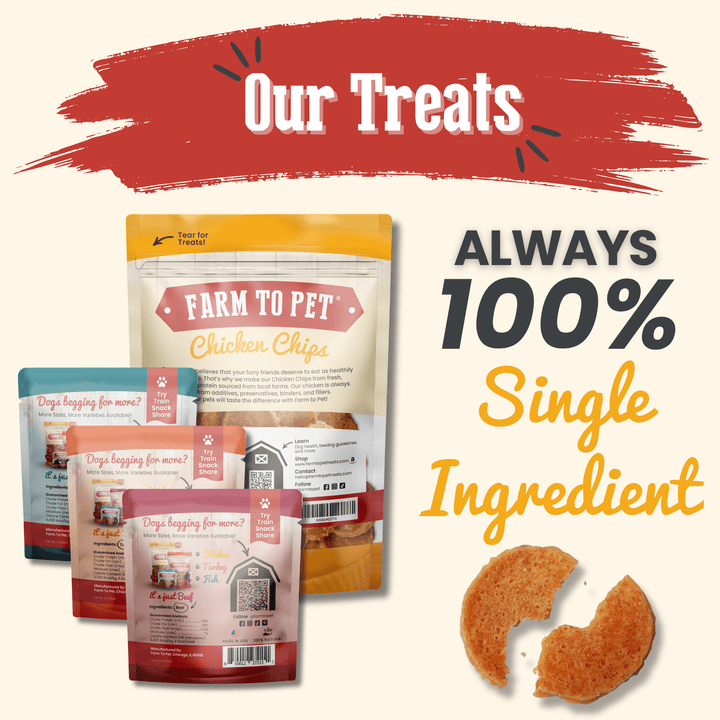 Puppy Packs 'n Snacks Dog Treat Starter Pack | Single-Ingredient