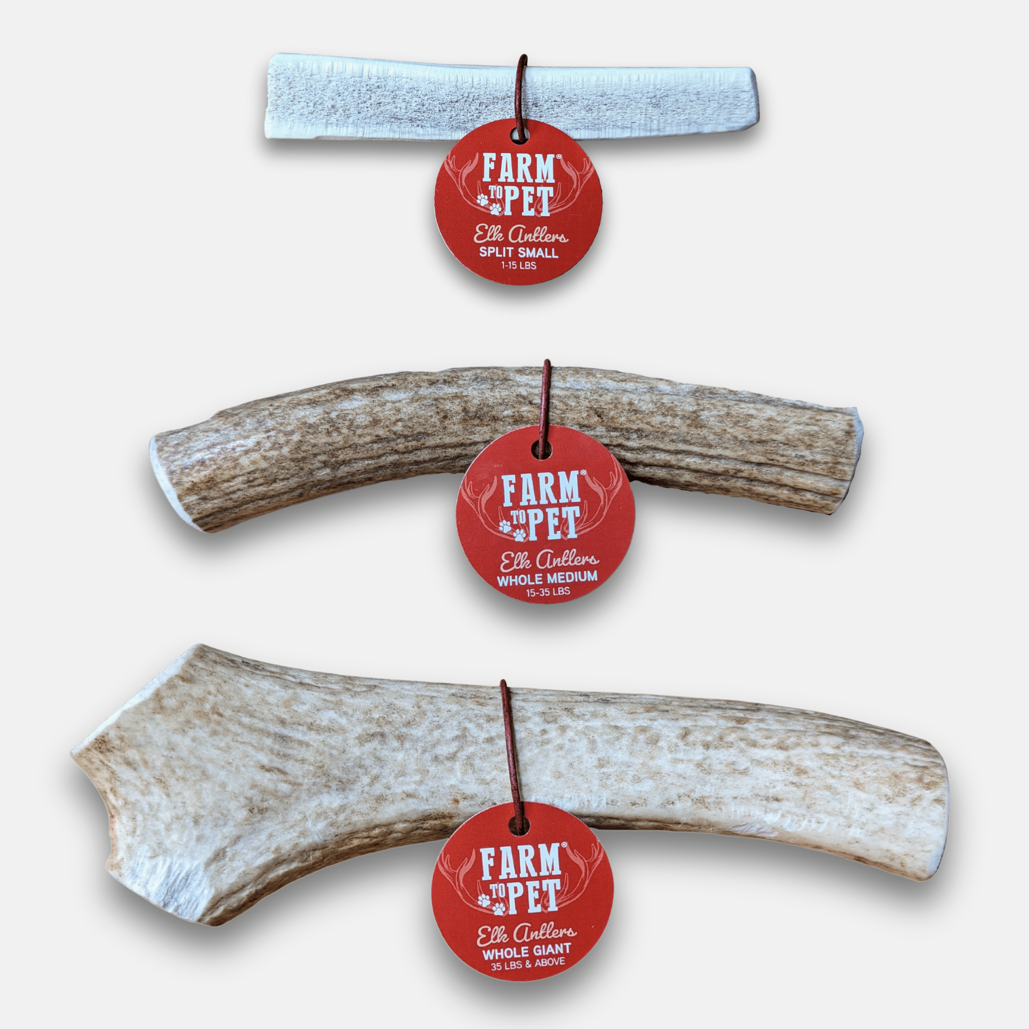 Elk Antler Dog Chews | All-Natural Whole and Split Chews for Dogs