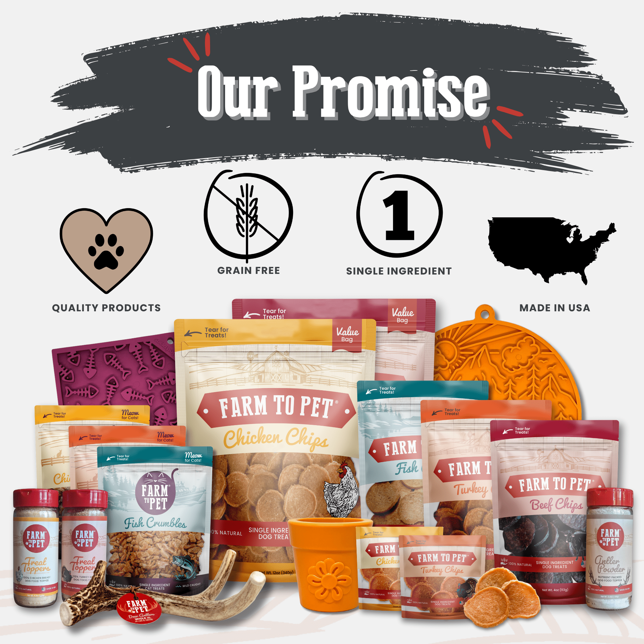 Elk Antler Dog Chews | All-Natural Whole and Split Chews for Dogs