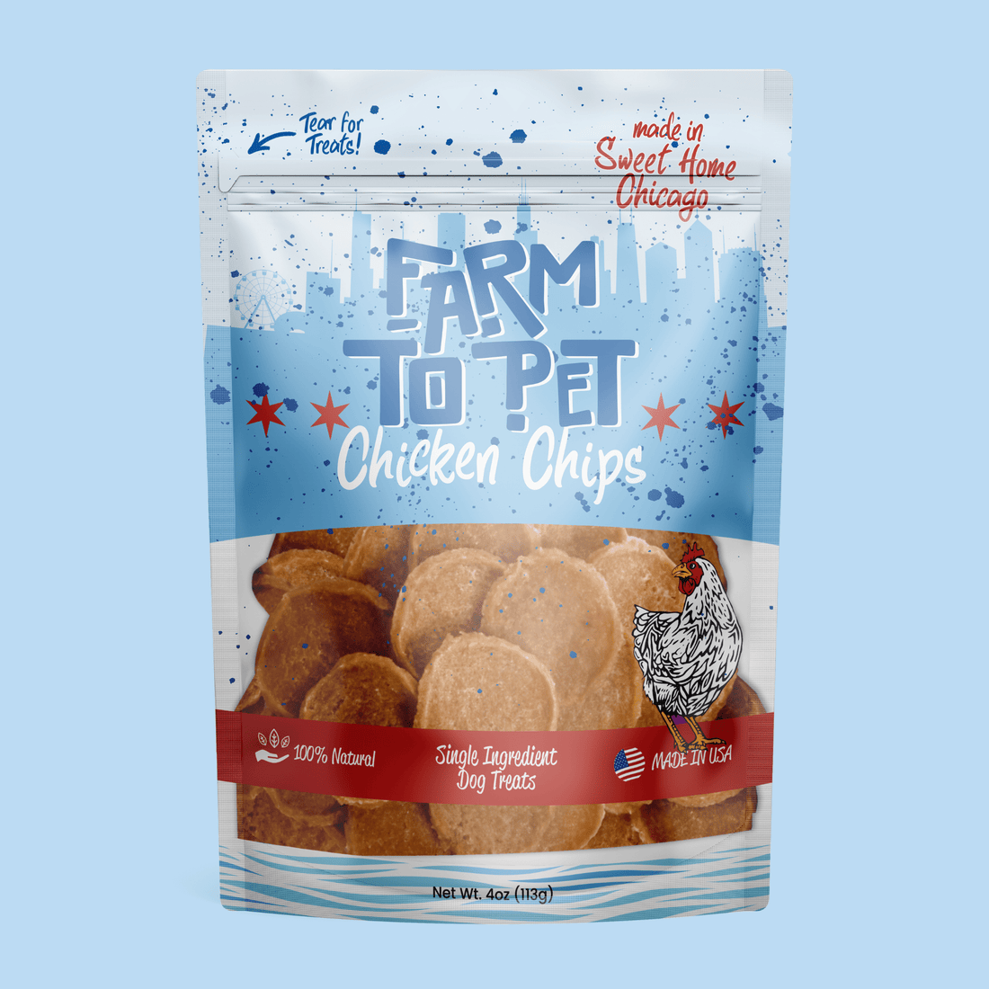 Chicago Chicken Chips for Dogs