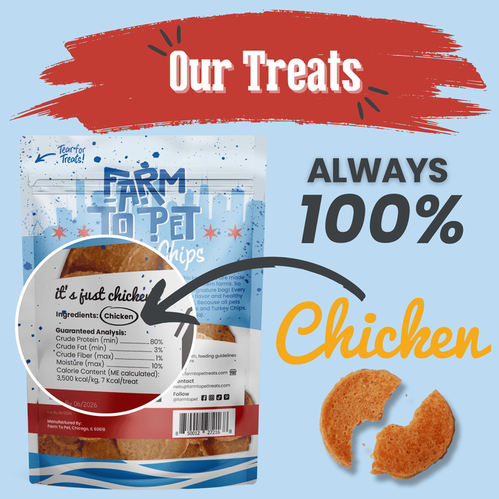 Chicago Chicken Chips for Dogs