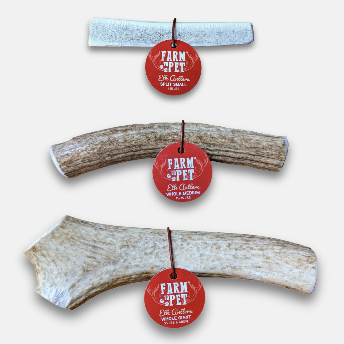 Elk Antler Dog Chews | All-Natural Whole and Split Chews for Dogs