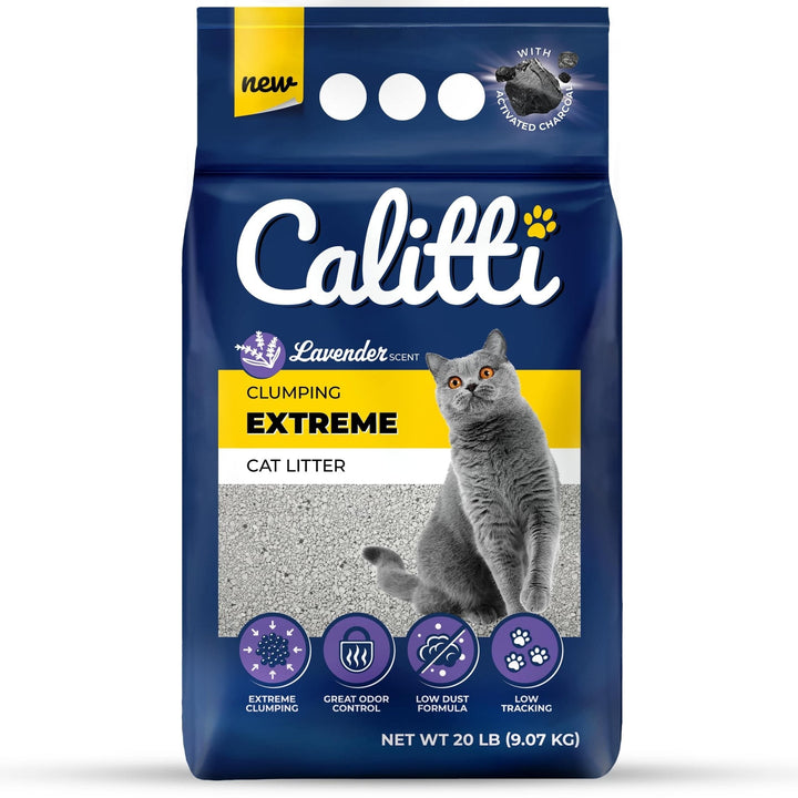 Calitti Extreme Clumping Cat Litter, 20 lbs