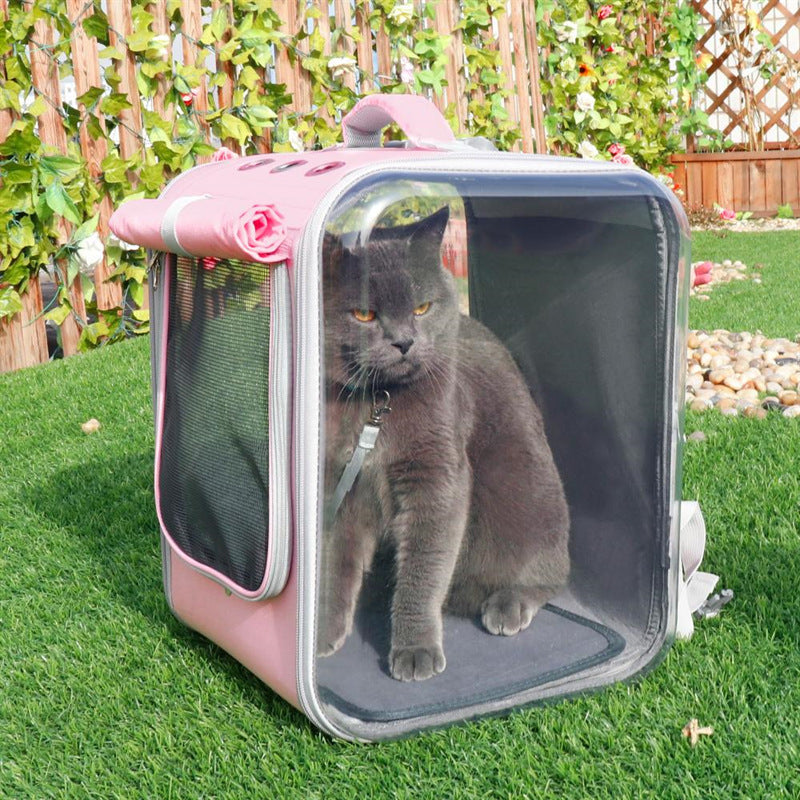 Cute Breathable Pet Carrier Shoulder Bag