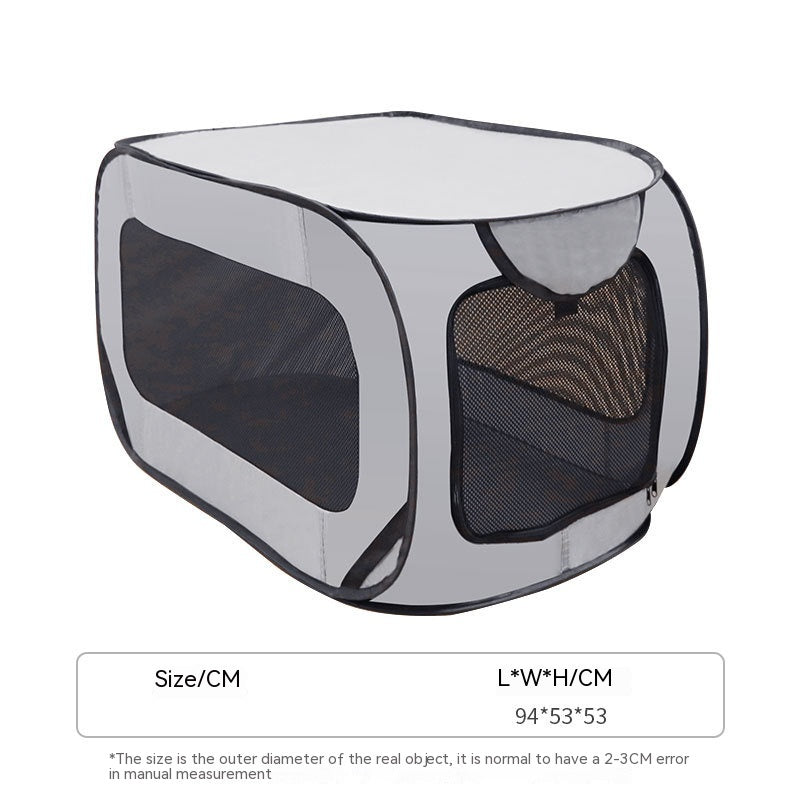 Small And Medium-sized Dog Portable Car Cage