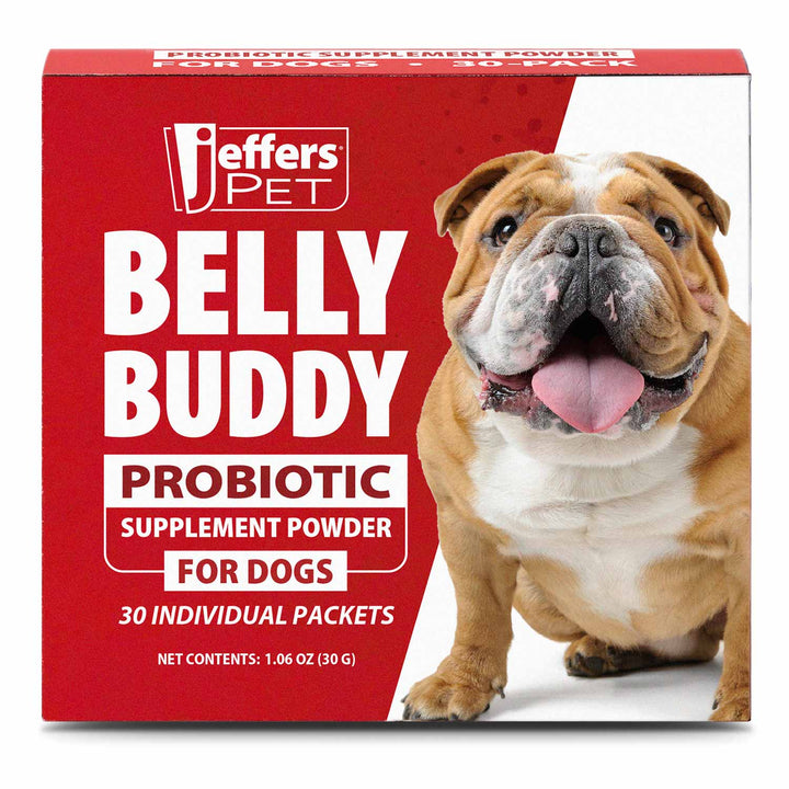 Jeffers BELLY BUDDY Probiotic Powder for Dogs – Multi-Strain Digestive & Immune Support