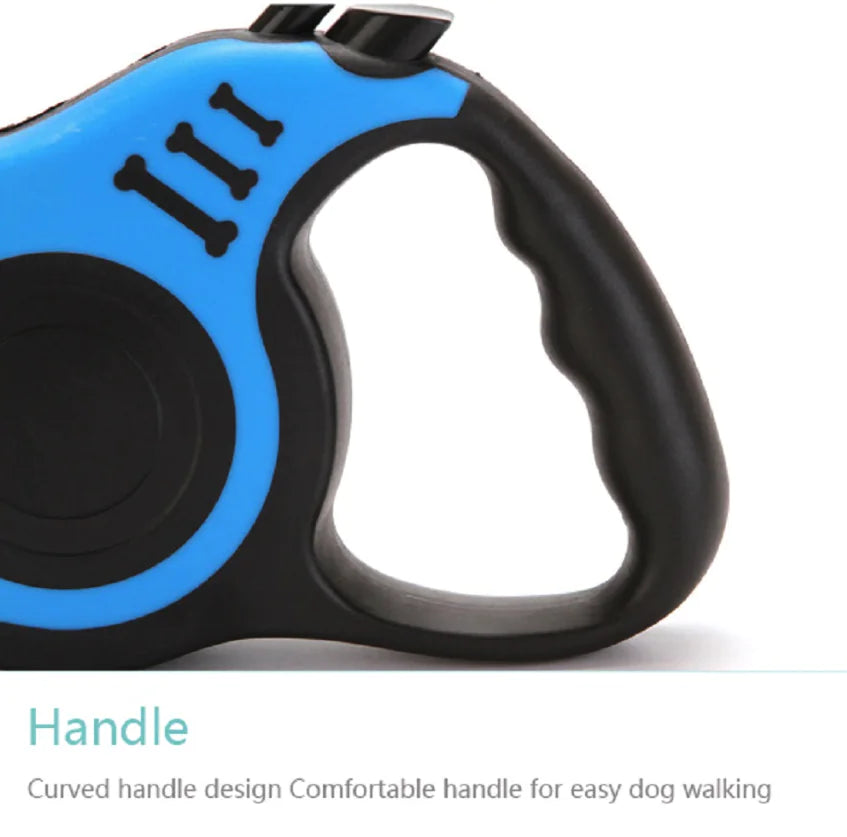 16.5FT Automatic Retractable Dog Leash for Walking Pets