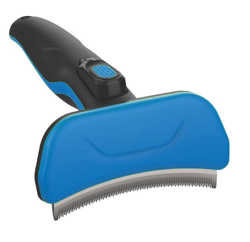'Fur-Guard' Easy Self-Cleaning Grooming Deshedder Pet Comb