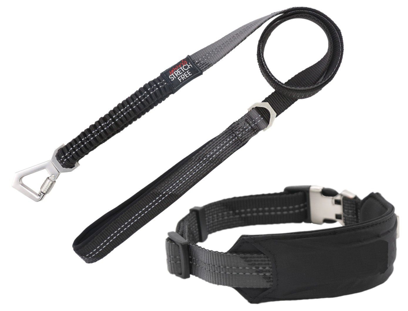 Geo Prene 2 in 1 Shock Absorbing Reflective Dog Leash