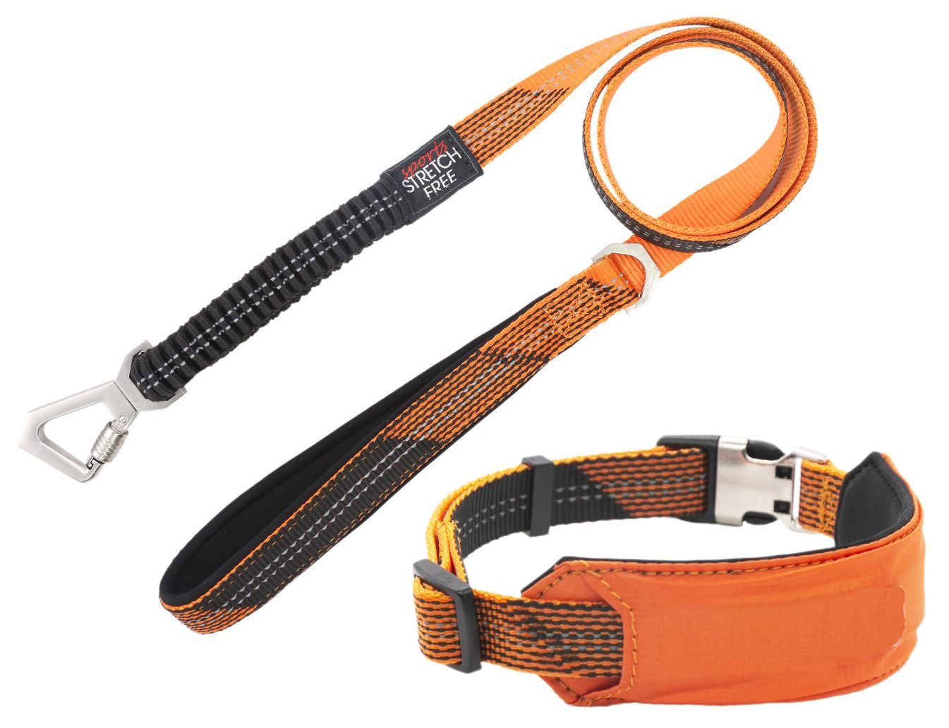 Geo Prene 2 in 1 Shock Absorbing Reflective Dog Leash