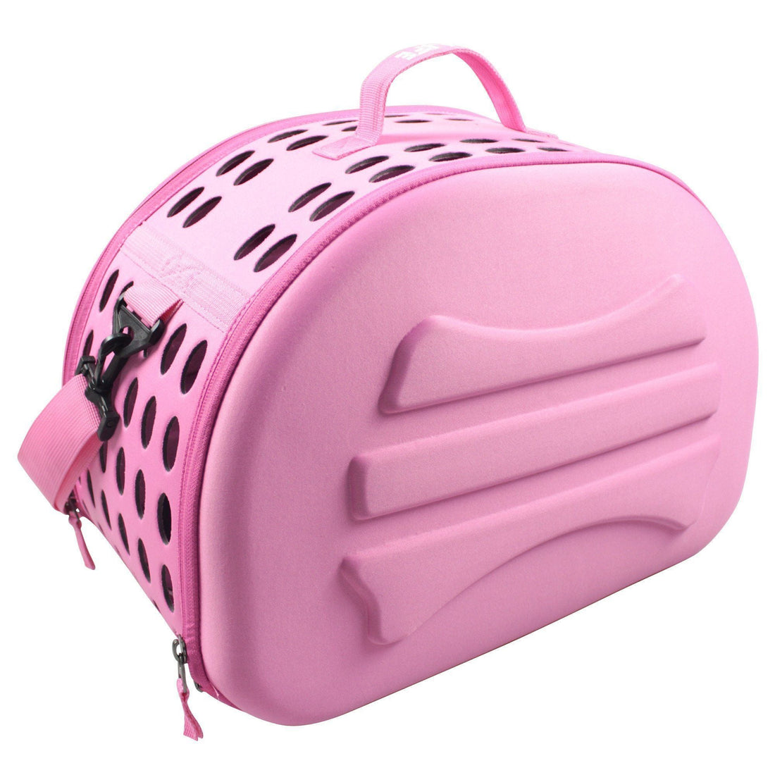 Narrow Shelled Lightweight Collapsible Travel Pet Dog Carrier Crate