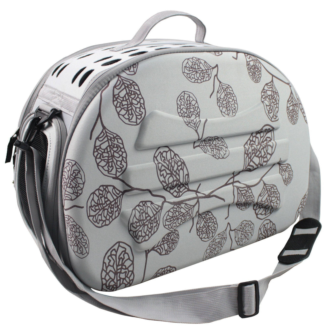 Narrow Shelled Lightweight Collapsible Travel Pet Dog Carrier Crate