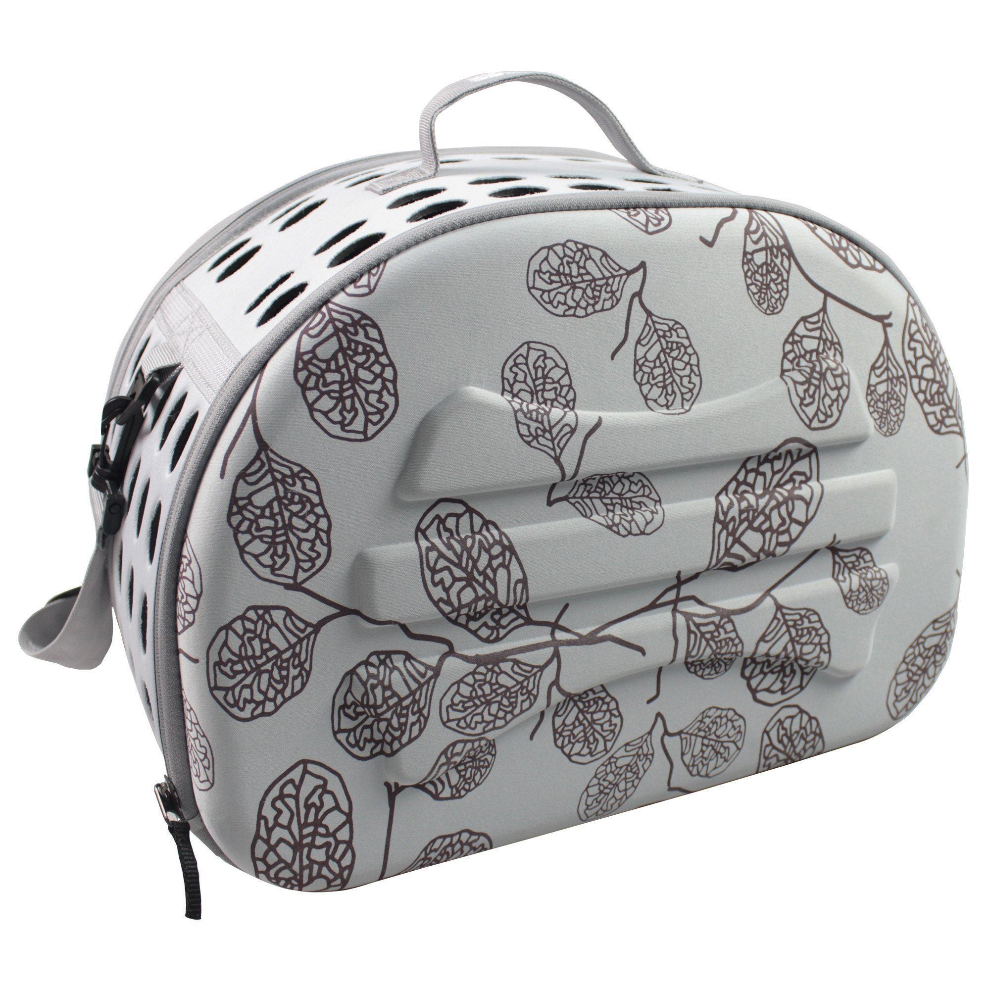 Narrow Shelled Lightweight Collapsible Travel Pet Dog Carrier Crate