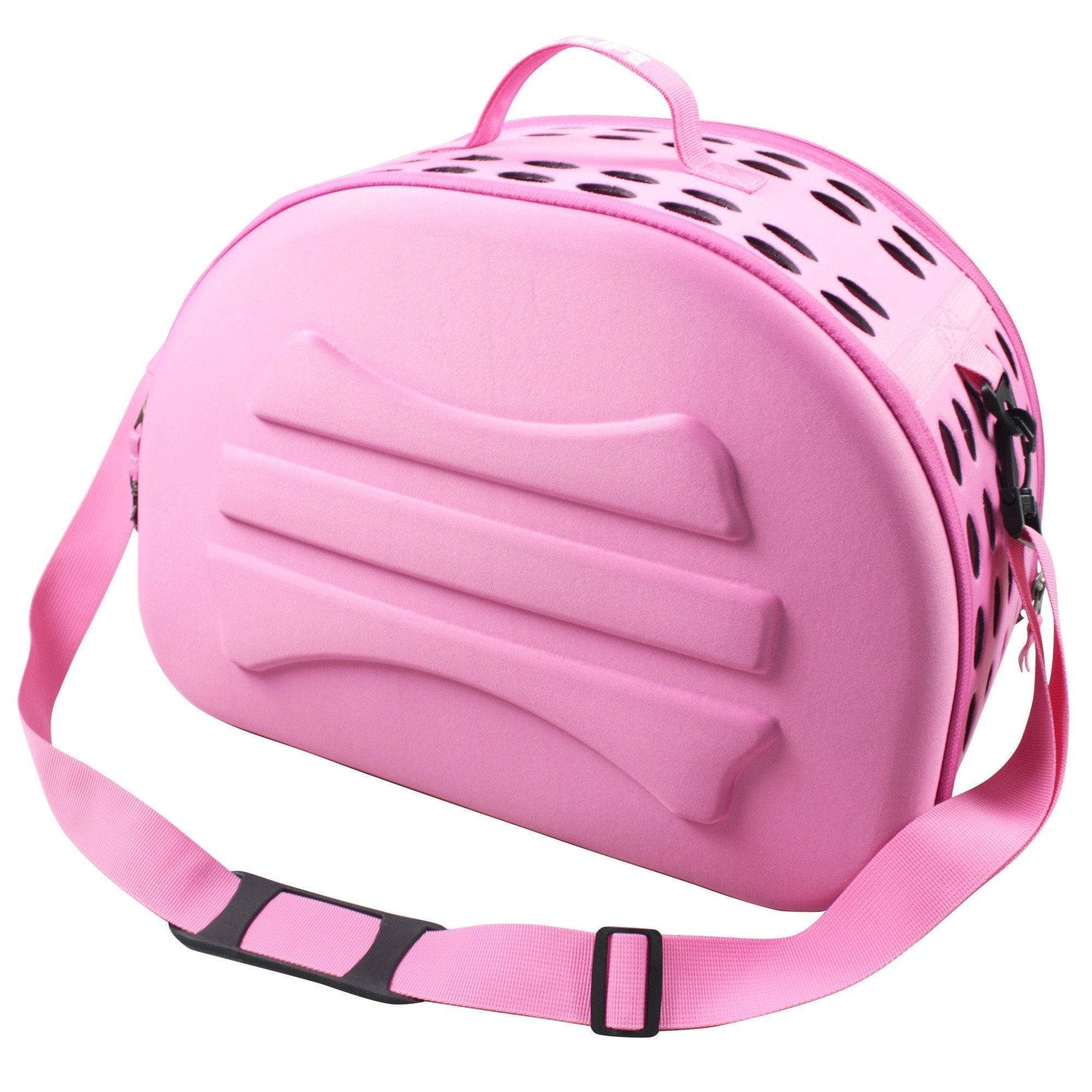 Narrow Shelled Lightweight Collapsible Travel Pet Dog Carrier Crate