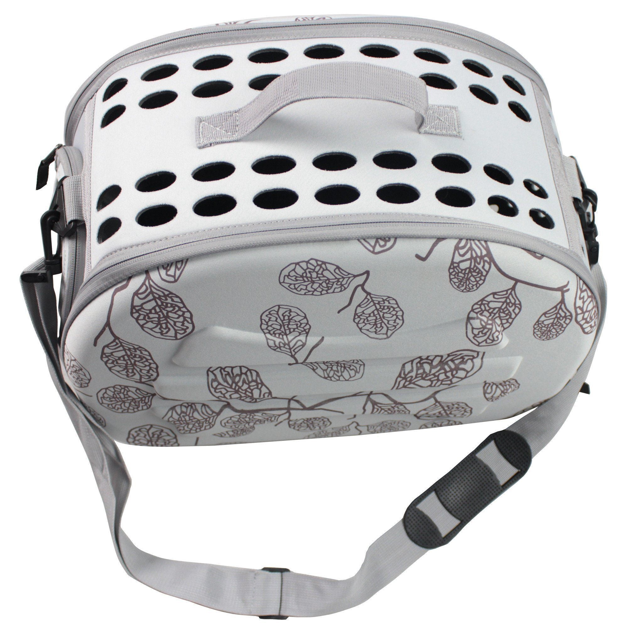 Narrow Shelled Lightweight Collapsible Travel Pet Dog Carrier Crate