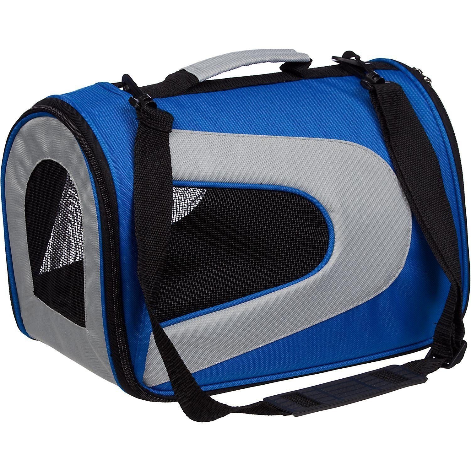 Sporty Mesh Airline Approved Folding Travel Pet Dog Carrier