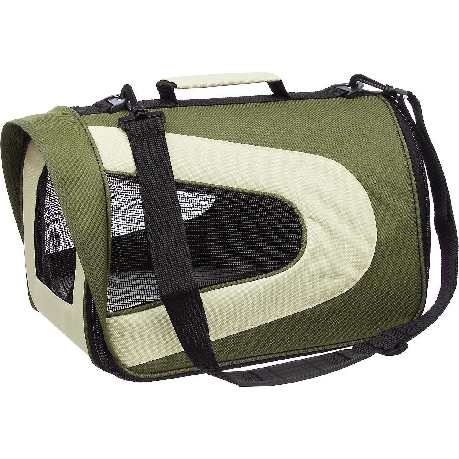 Sporty Mesh Airline Approved Folding Travel Pet Dog Carrier