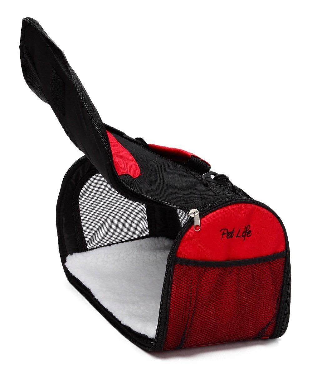 Sporty Mesh Airline Approved Folding Travel Pet Dog Carrier