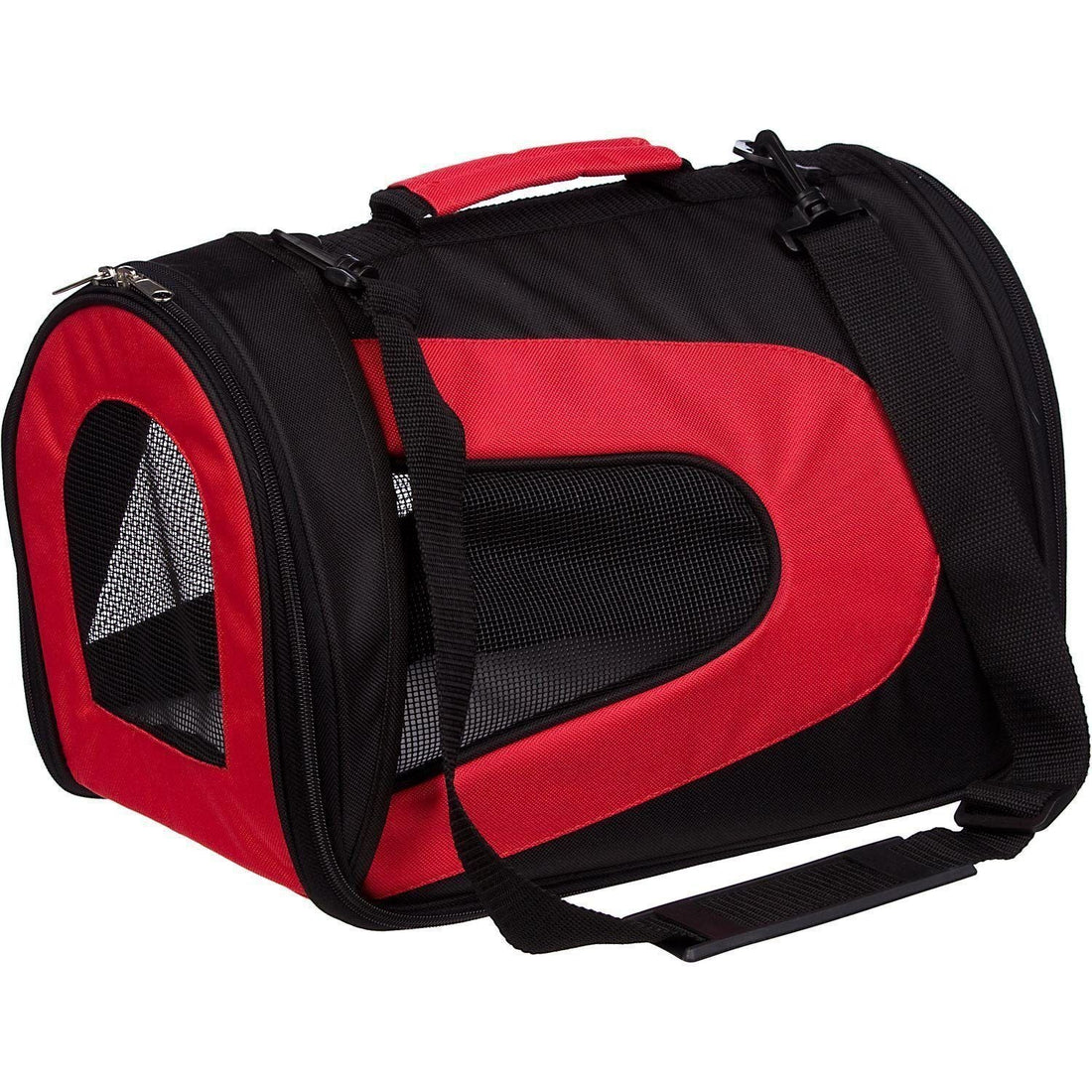 Sporty Mesh Airline Approved Folding Travel Pet Dog Carrier