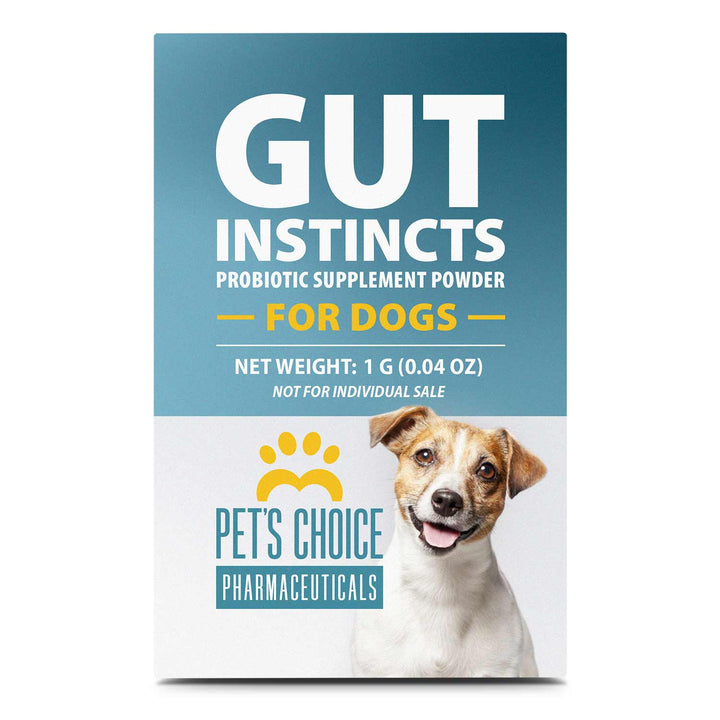 Pet's Choice Gut Instincts Probiotic Powder for Dogs – Daily Digestive & Immune Support, 30 Count