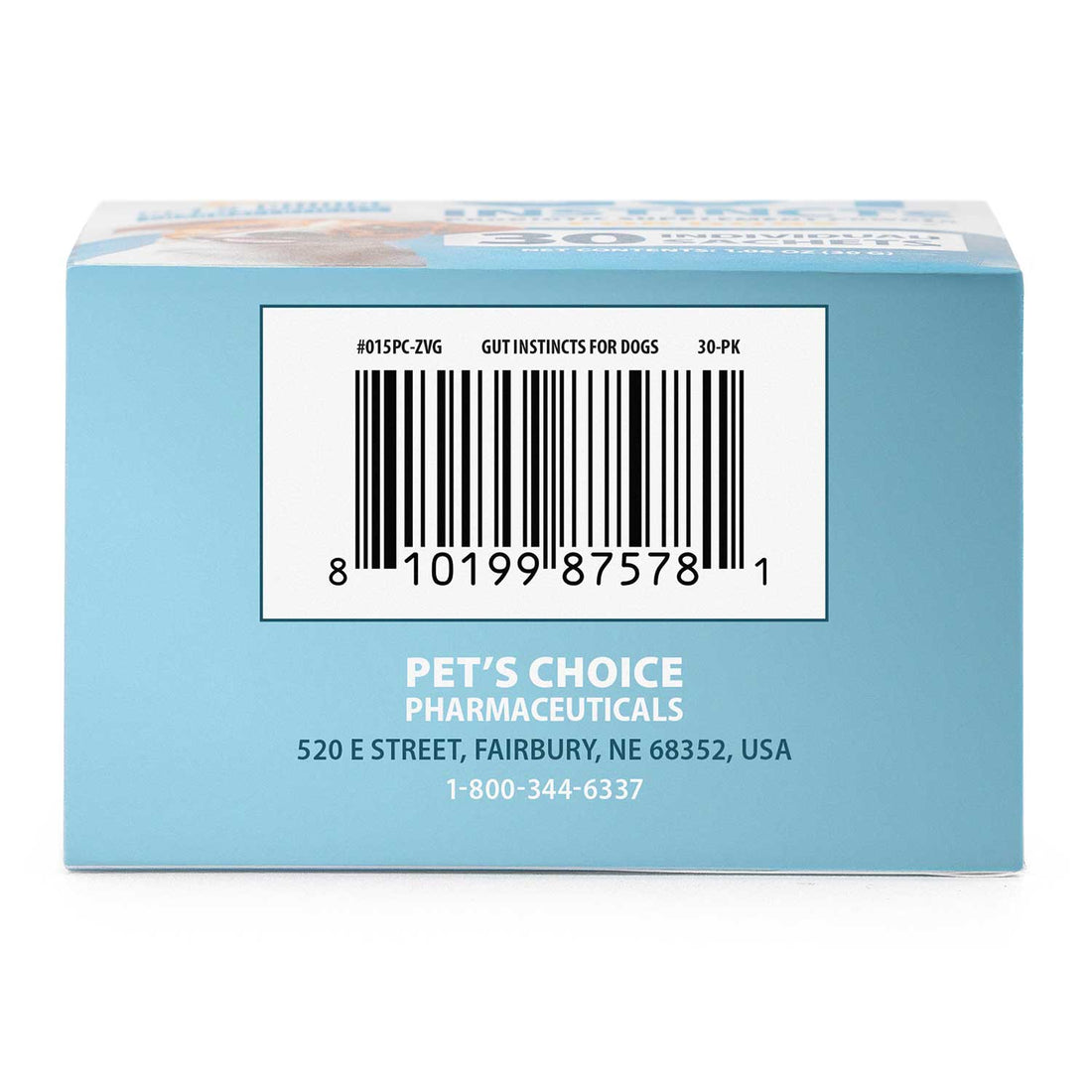 Pet's Choice Gut Instincts Probiotic Powder for Dogs – Daily Digestive & Immune Support, 30 Count