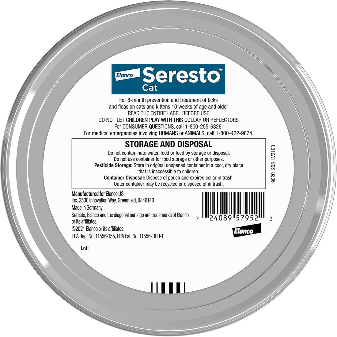 Seresto Flea & Tick Collar for Cats